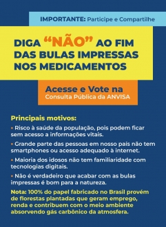 ABIGRAF/SC - Associao Brasileira da Indstria Grfica Regional Santa Catarina A ABIGRAF (Associação Brasileira da Indústria Gráfica) tem se manifestado de forma contrária à proposta da ANVISA...